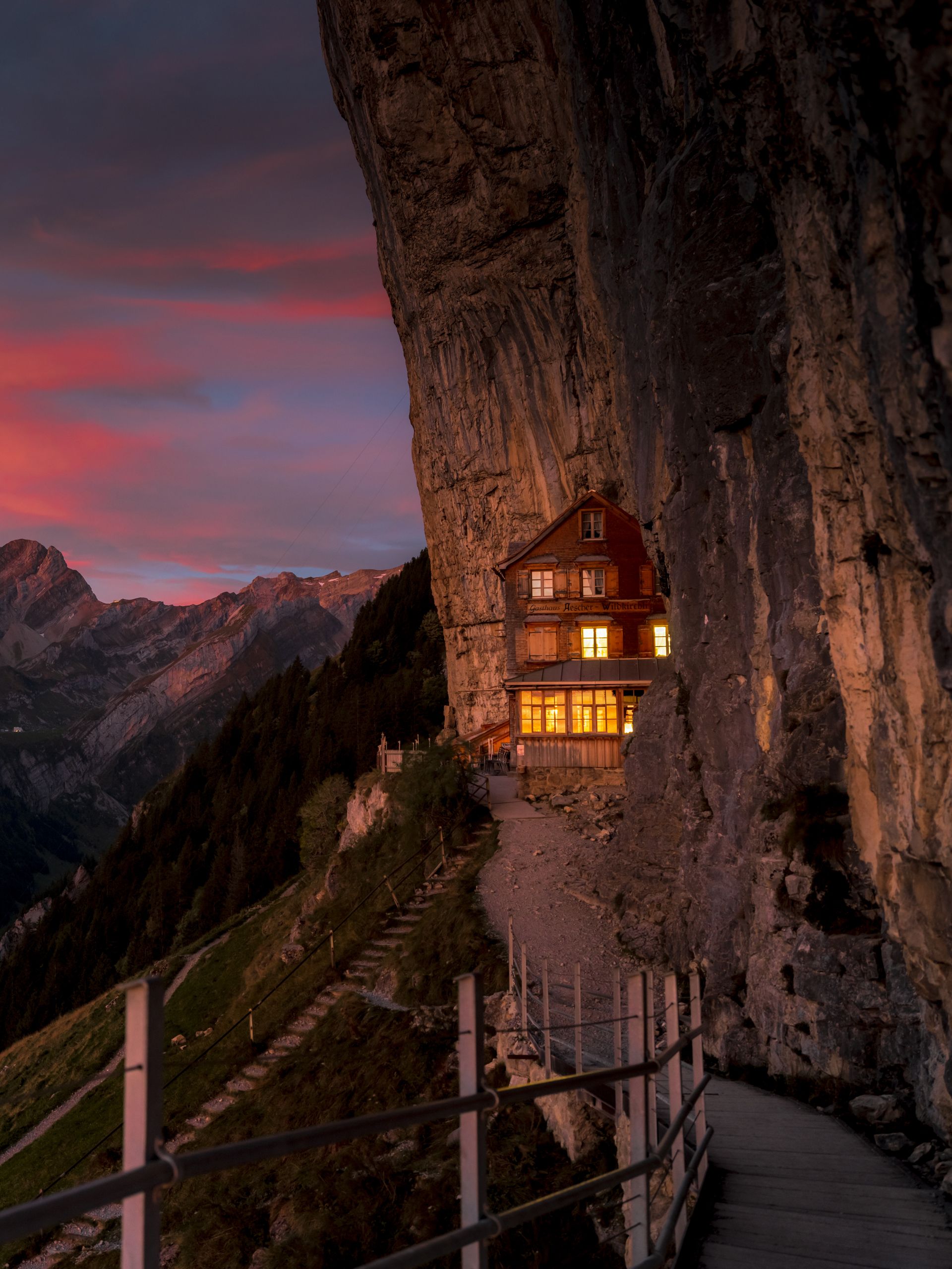 Appenzell Berge Schweiz Alpstein