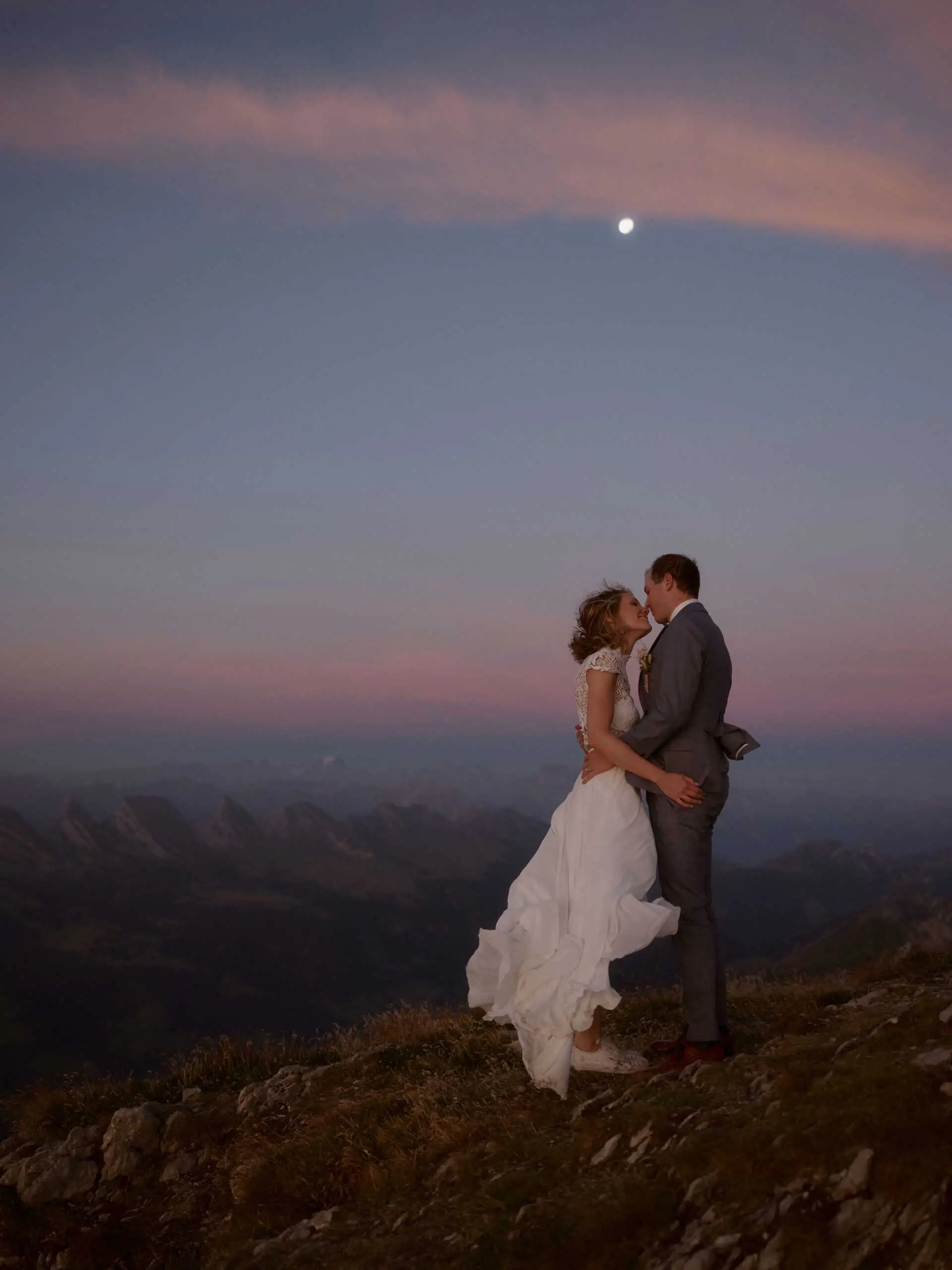 Berghochzeit Ostschweiz Appenzell Fotograf Alpstein Wanderung