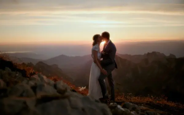 Hochzeit in den Bergen Schweiz