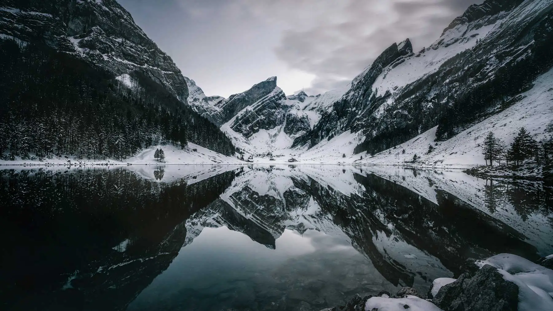 What to Do in Appenzell, Switzerland: 7 Scenic Places + Photo Spots 7 lake seealpsee winter 1